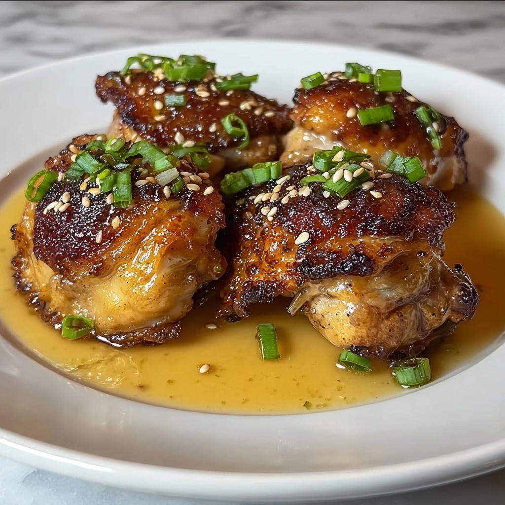 Honey Garlic Chicken Thighs: 5 Irresistible Secrets Unveiled Recipe - Recipe Image