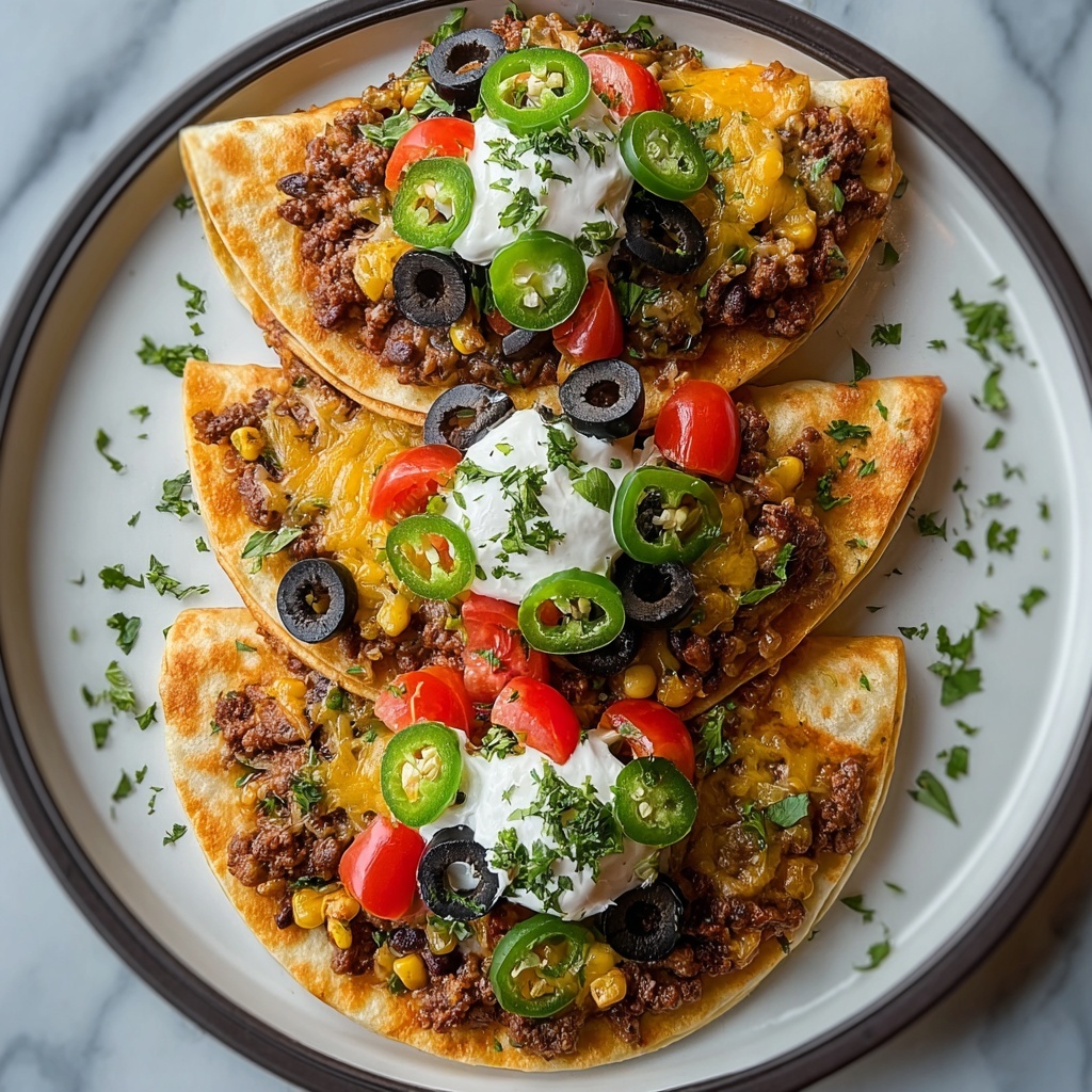 Cheesy Spicy Mexican Pizza Burritos Recipe - Recipe Image