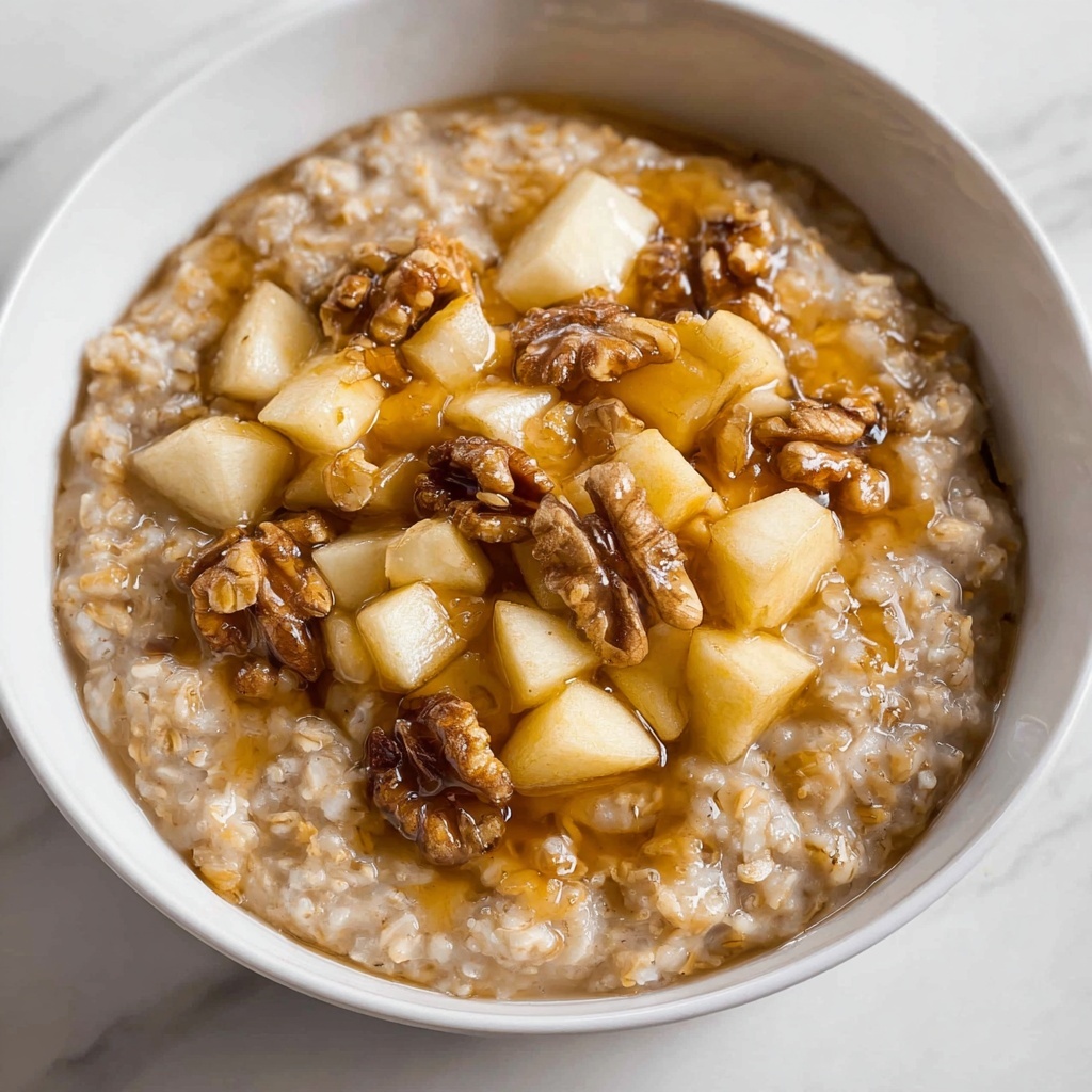 One Pot Apple Cinnamon Oatmeal Recipe - Recipe Image