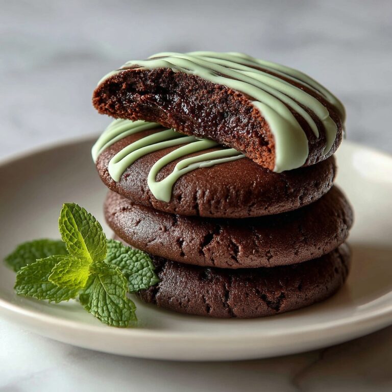 Chocolate Mint Cookies Recipe
