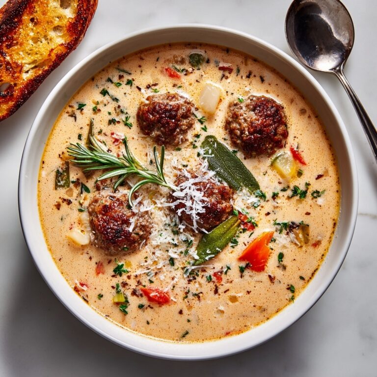 Cozy Creamy Cannellini Bean and Sausage Soup Recipe