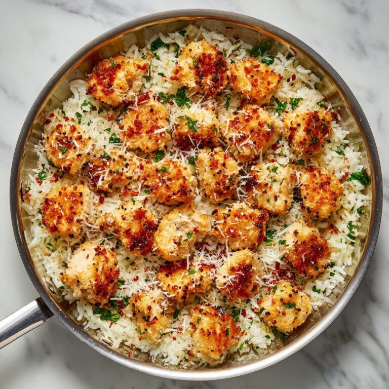One-Pan Parmesan Chicken and Rice Recipe