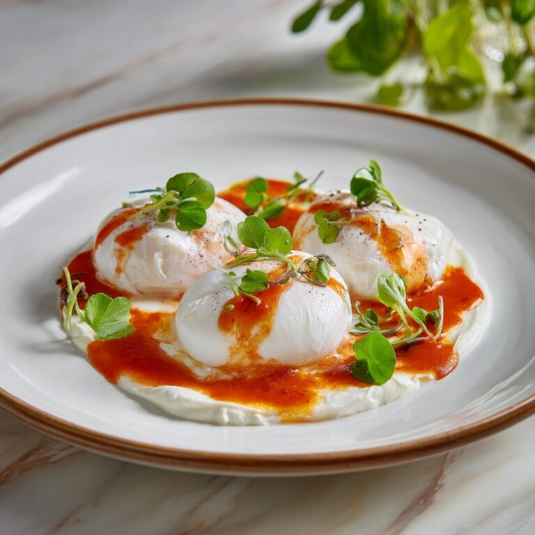 Turkish Eggs (Cilbir) Recipe