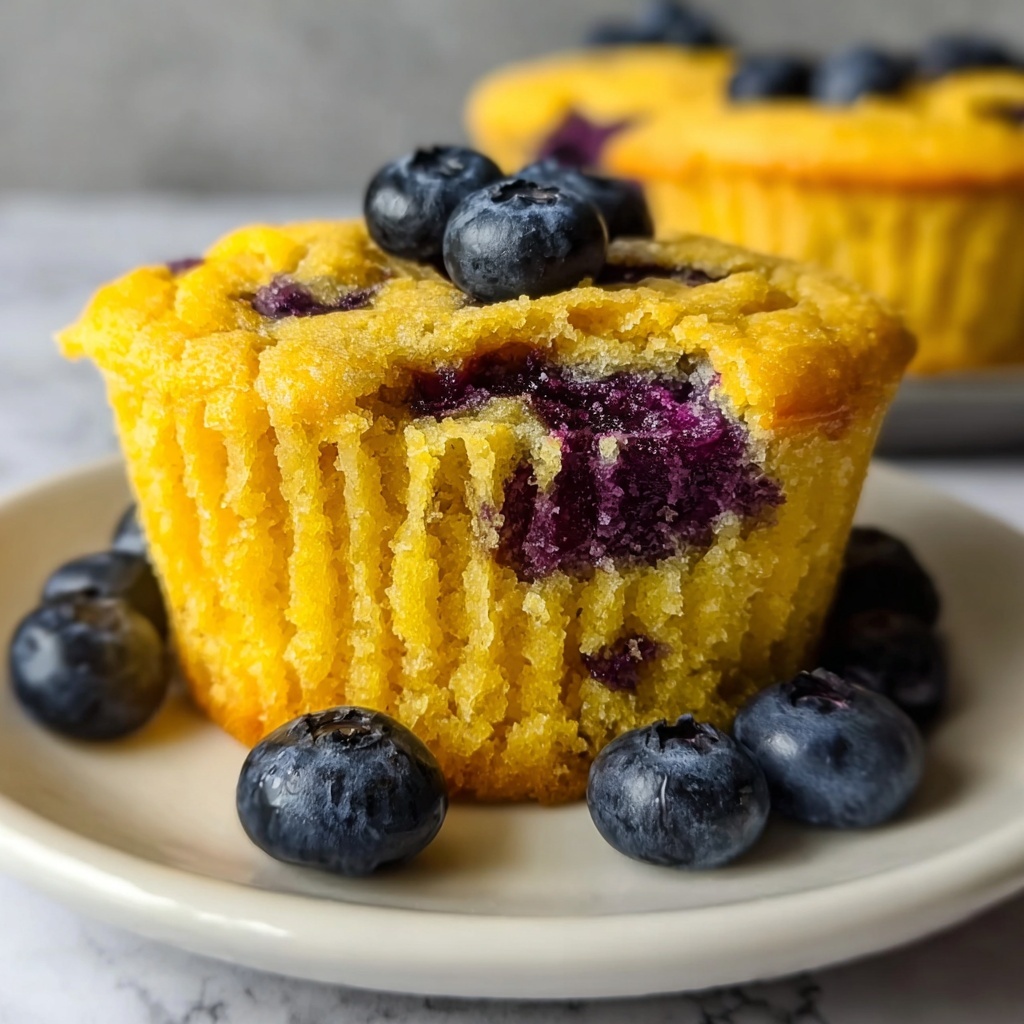 Lemon Blueberry Muffins Recipe - Recipe Image
