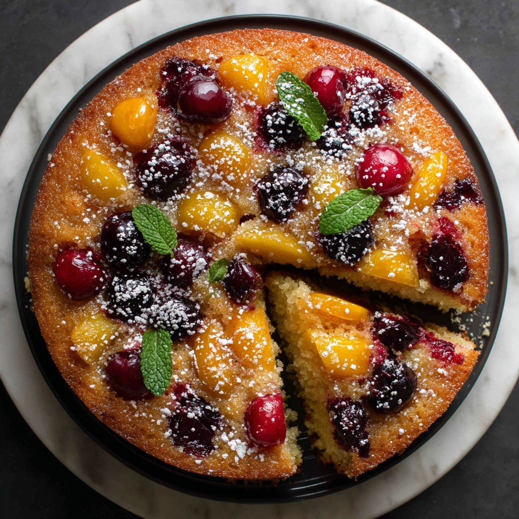 Old-Fashioned German Fruit Cake: Sweet Nostalgia in Every Bite Recipe - Recipe Image