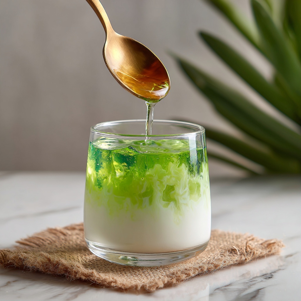 Delicious Cendol: A Refreshing Treat to Beat the Heat Recipe - Recipe Image