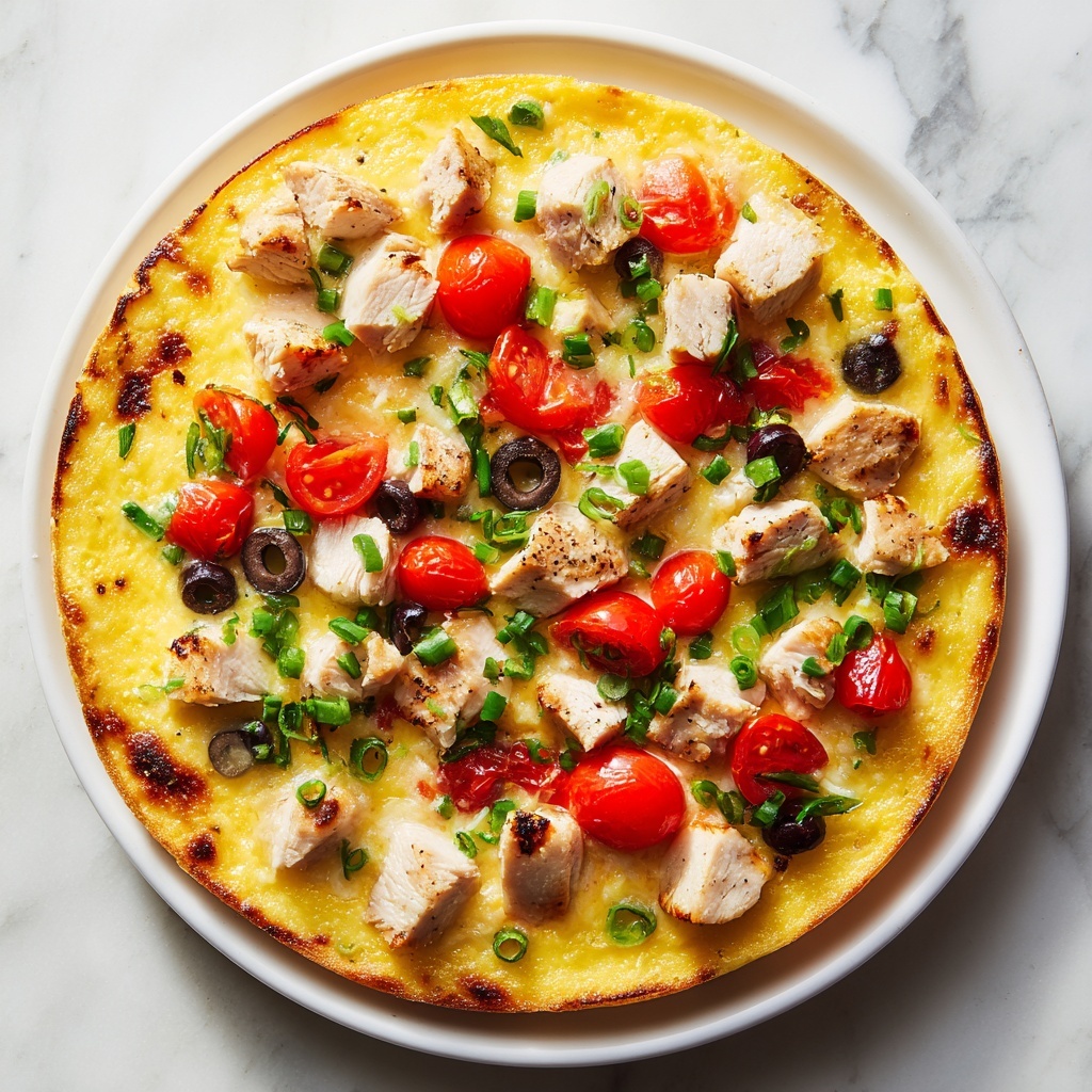 Chicken Taco Pizza Recipe - Recipe Image