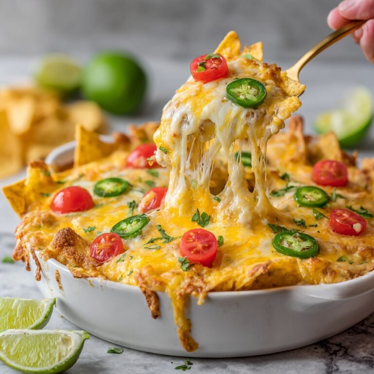 (Super Easy) Chicken Nacho Casserole Recipe