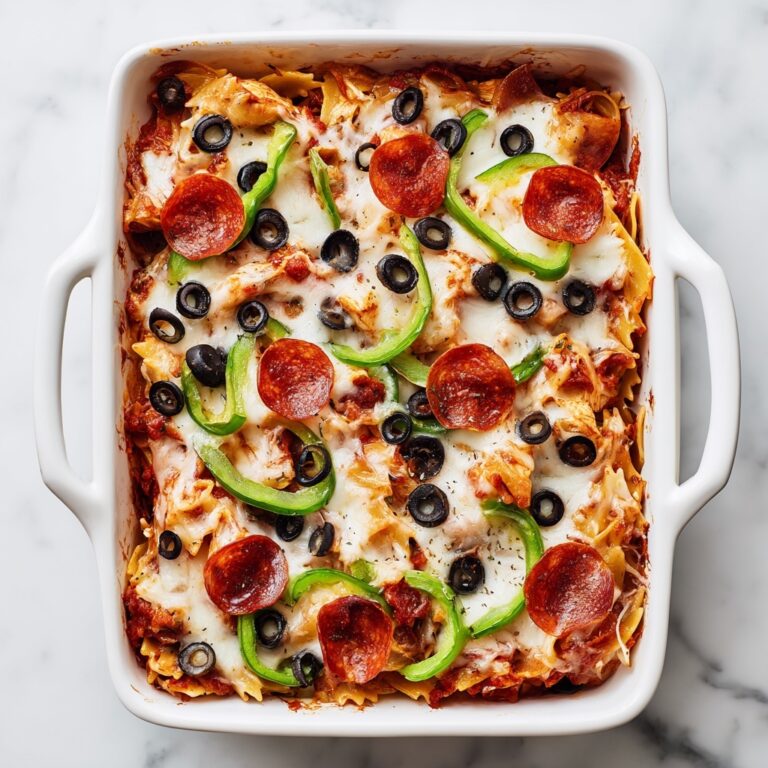 Supreme Pizza Casserole Recipe