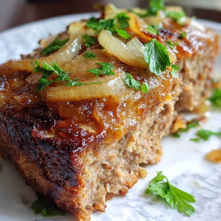 Savory French Onion Meatloaf That Will Comfort Your Soul Recipe