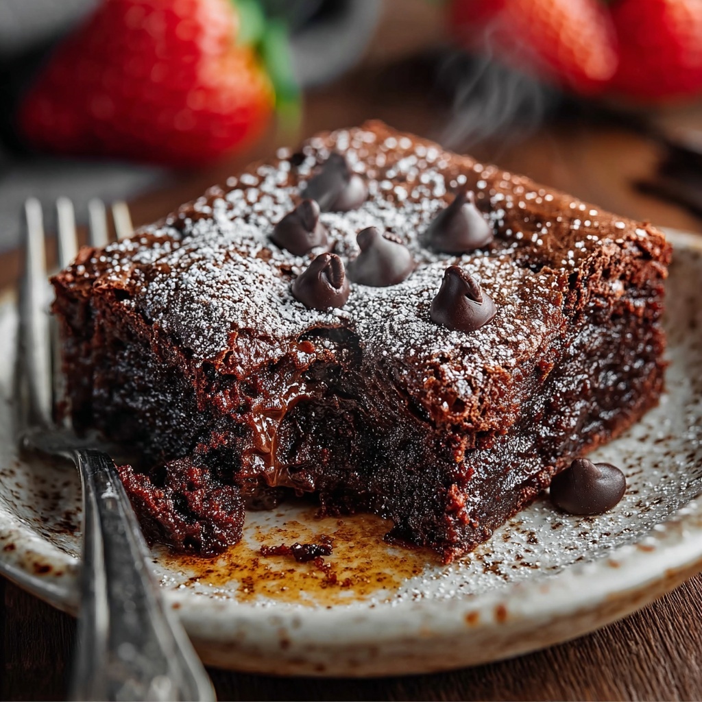 Greek Yogurt Brownies Recipe - Recipe Image