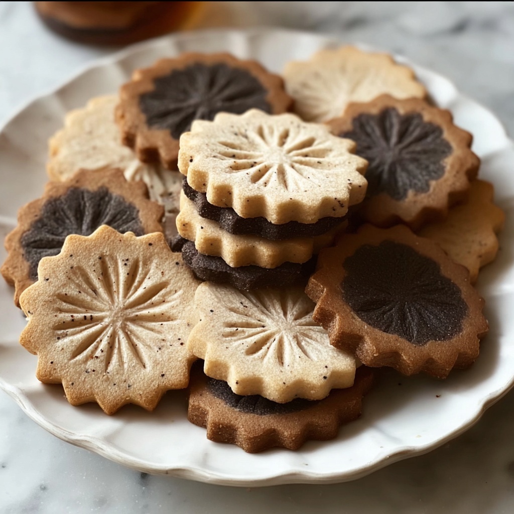 Espresso Shortbread Cookies Recipe - Recipe Image