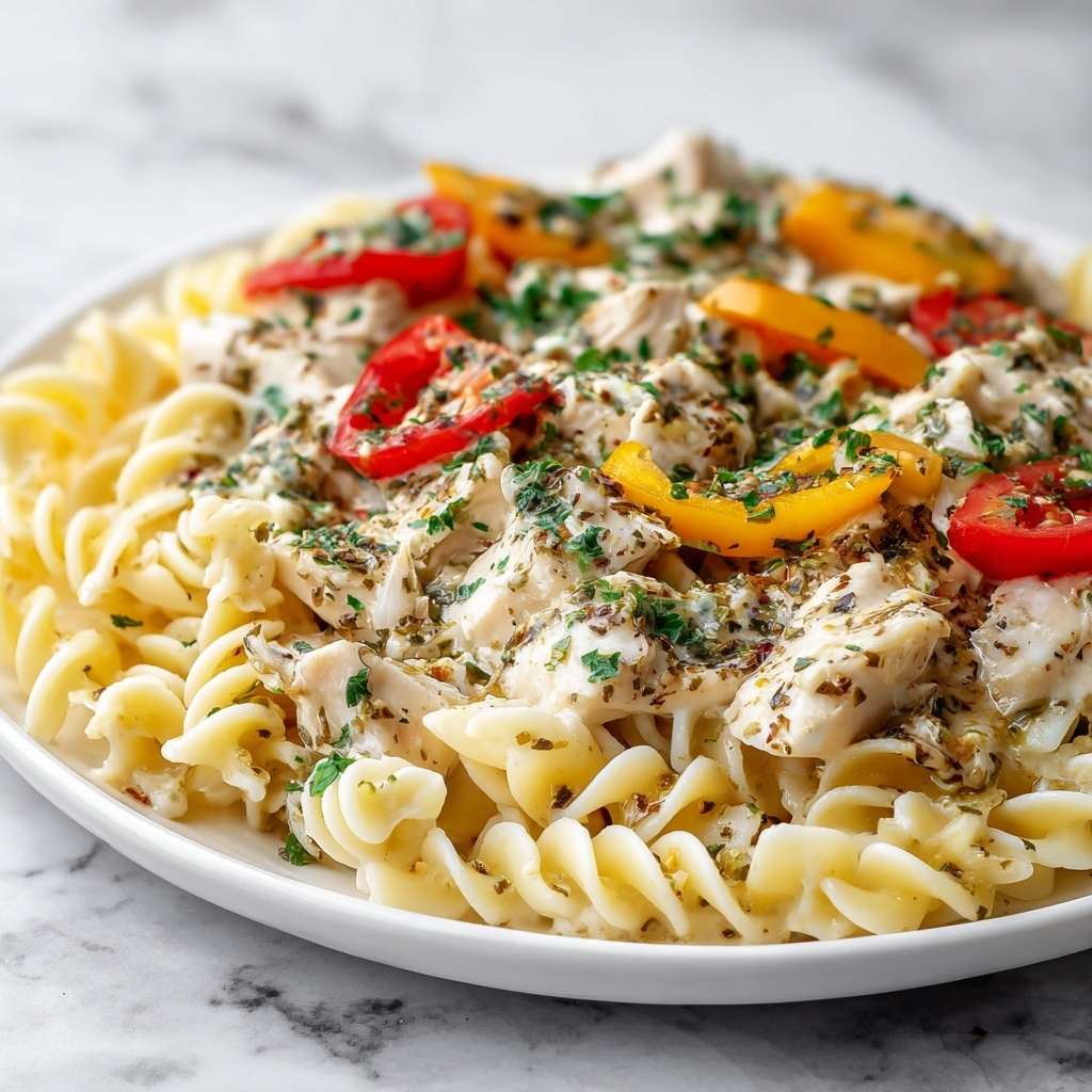 Herby Lemon Chicken Pasta Salad Recipe - Recipe Image