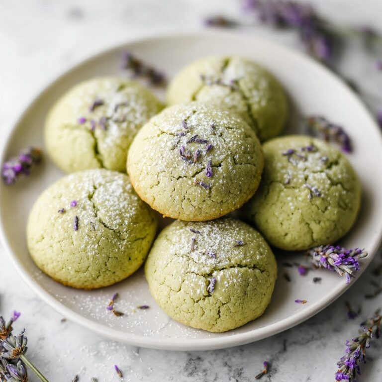 Perfect Matcha Lavender Sugar Cookies Recipe