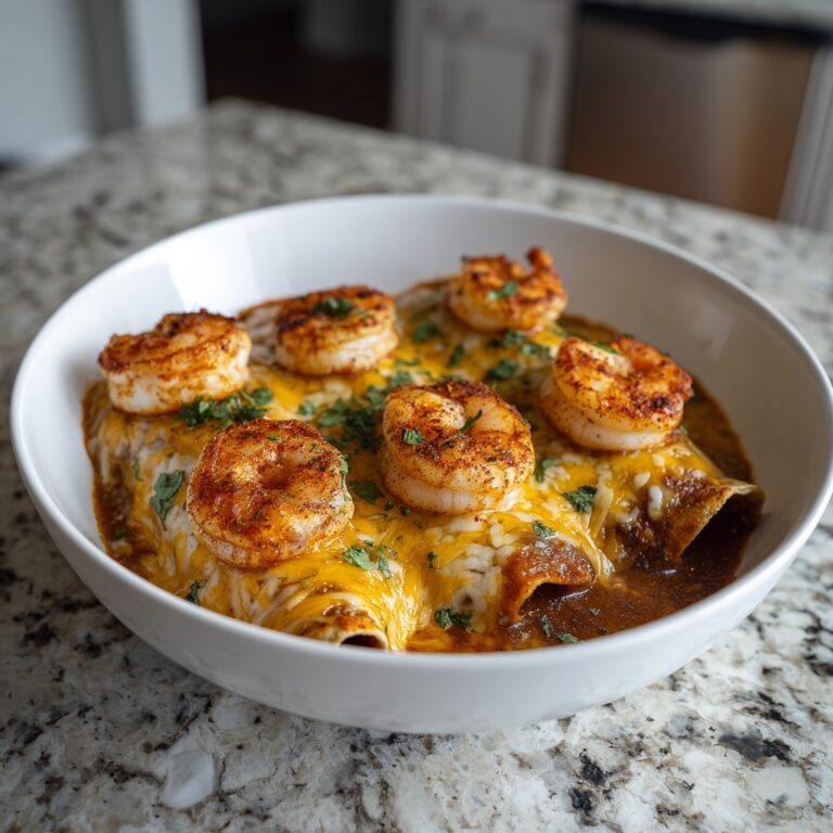 Creamy Shrimp Enchiladas Recipe