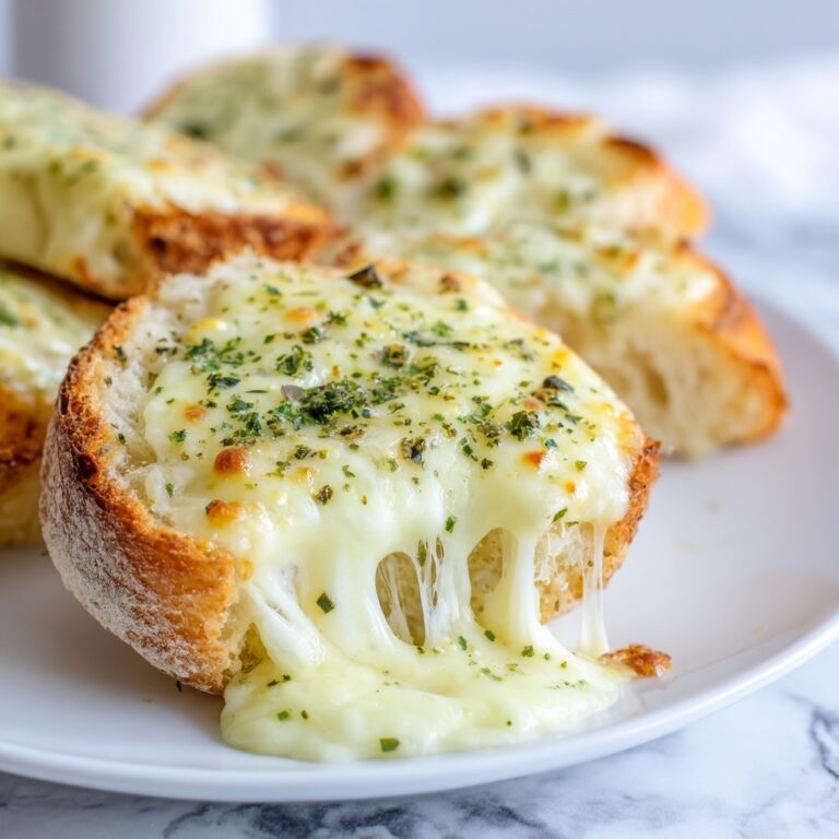 Cheesy Garlic Bread Recipe