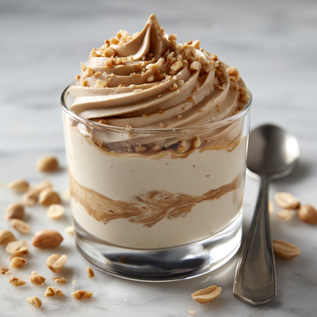 Creamy Peanut Butter Mousse Recipe - Recipe Image