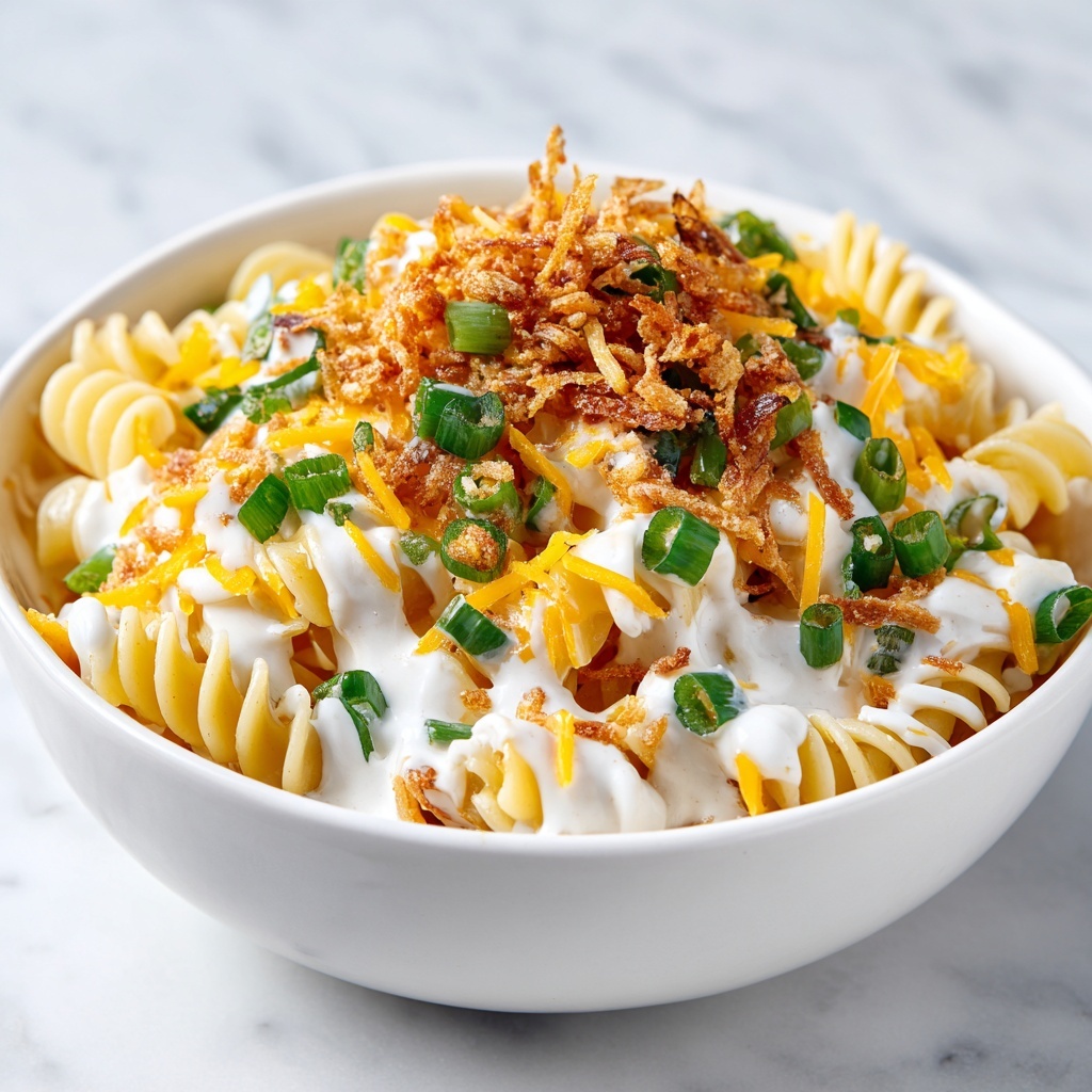 Cheesy Jalapeño Popper Pasta Salad Recipe - Recipe Image