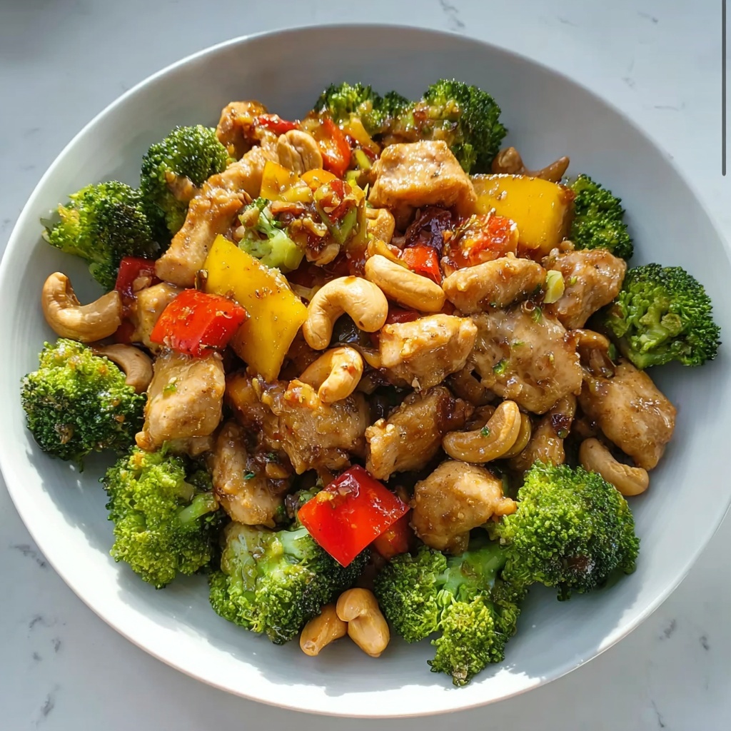 Cashew Chicken: 7 Easy Steps to a Flavorful Delight Recipe - Recipe Image