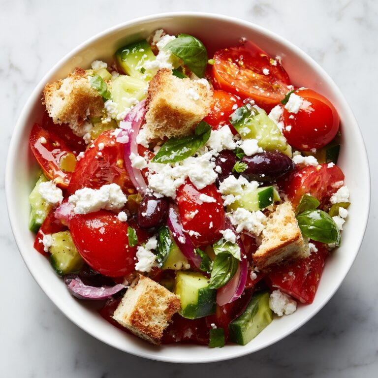 Bright and Zesty Panzanella Bread Salad for Summer Bliss Recipe