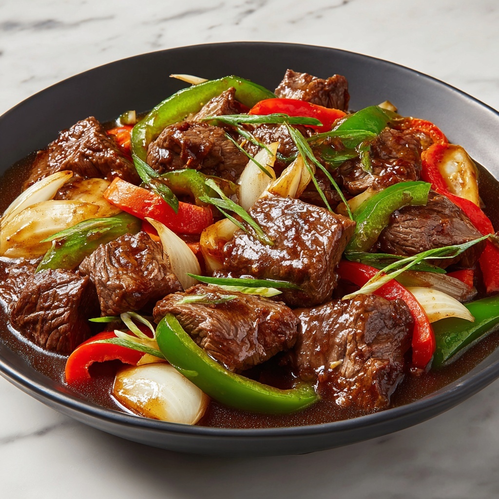 Black Pepper Beef Recipe - Recipe Image