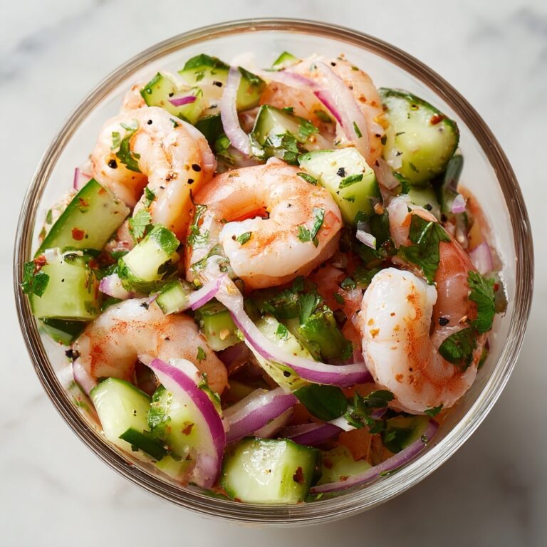 Cucumber Shrimp Salad: A Refreshing 5-Minute Delight Recipe