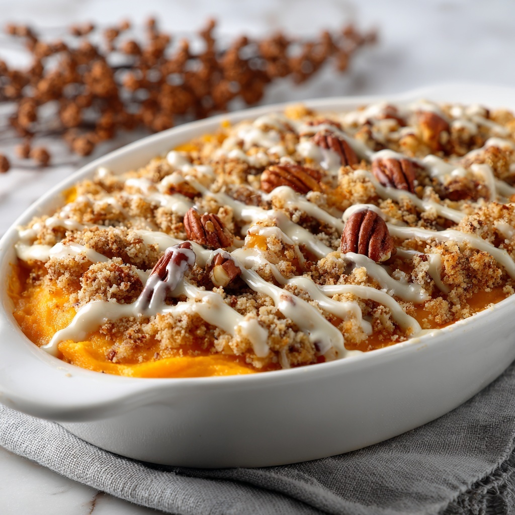 Southern Maple Sweet Potato Casserole Recipe - Recipe Image