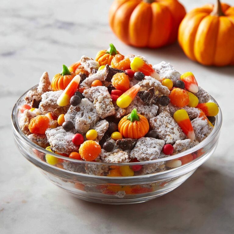 Halloween Muddy Buddies Recipe