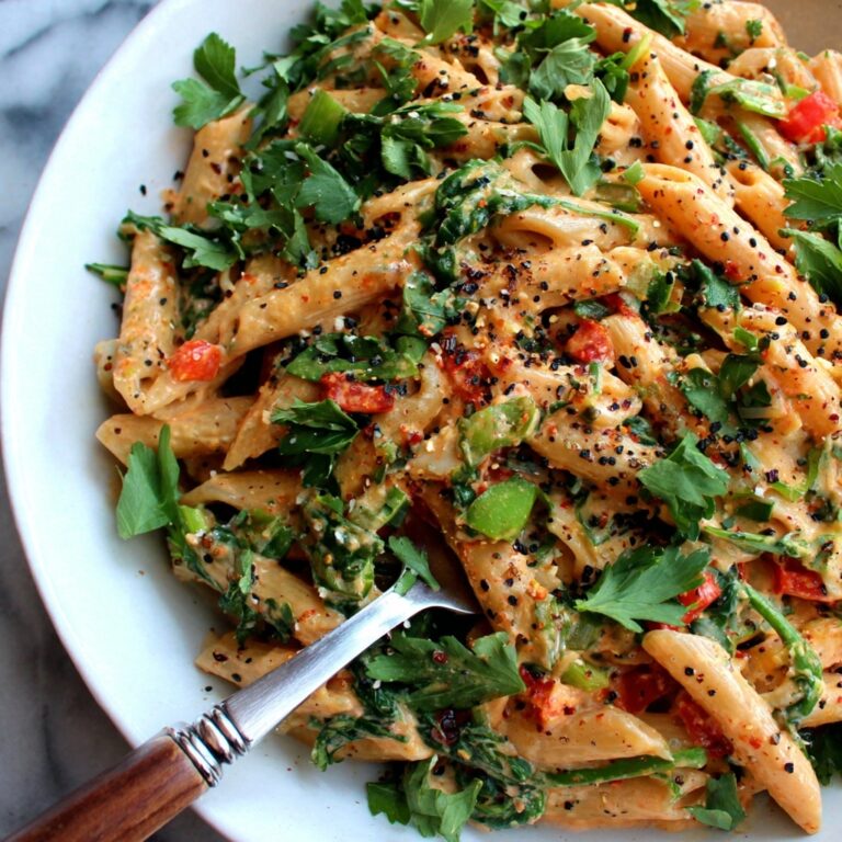 Creamy Vegan Cajun Pasta Recipe