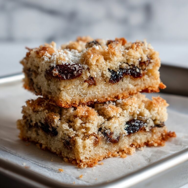 Oatmeal Raisin Cookie Bars Recipe
