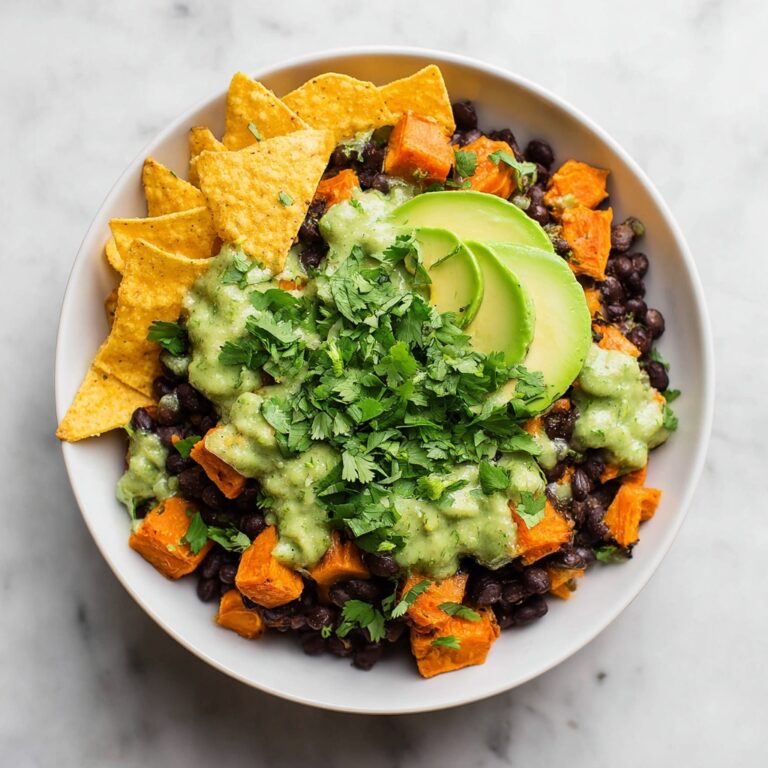Sweet Potato and Black Bean Nachos Recipe