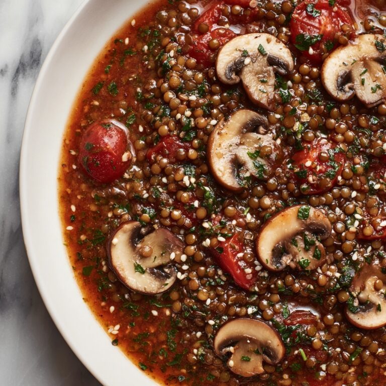 Lentil and Mushroom Bolognese Recipe