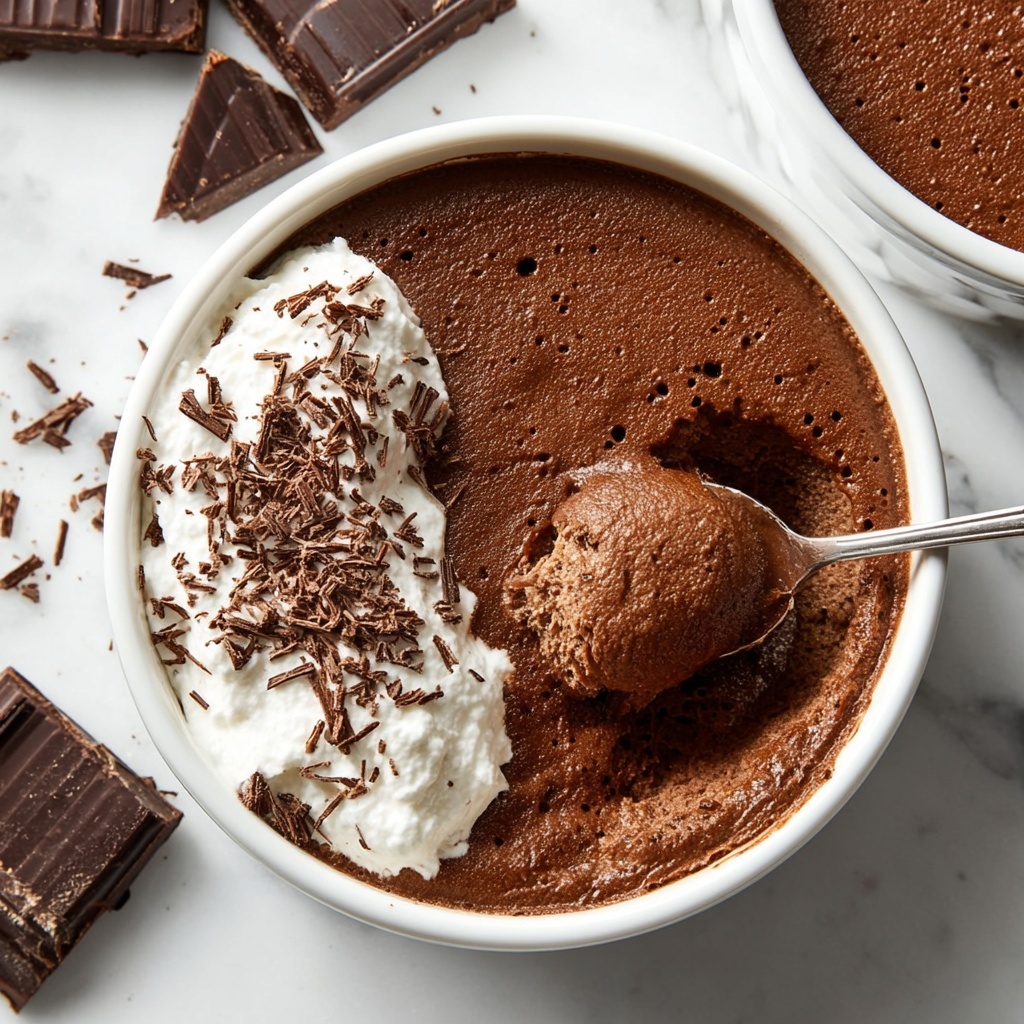 Vegan Chocolate Mousse (Mousse Au Chocolat) Recipe - Recipe Image