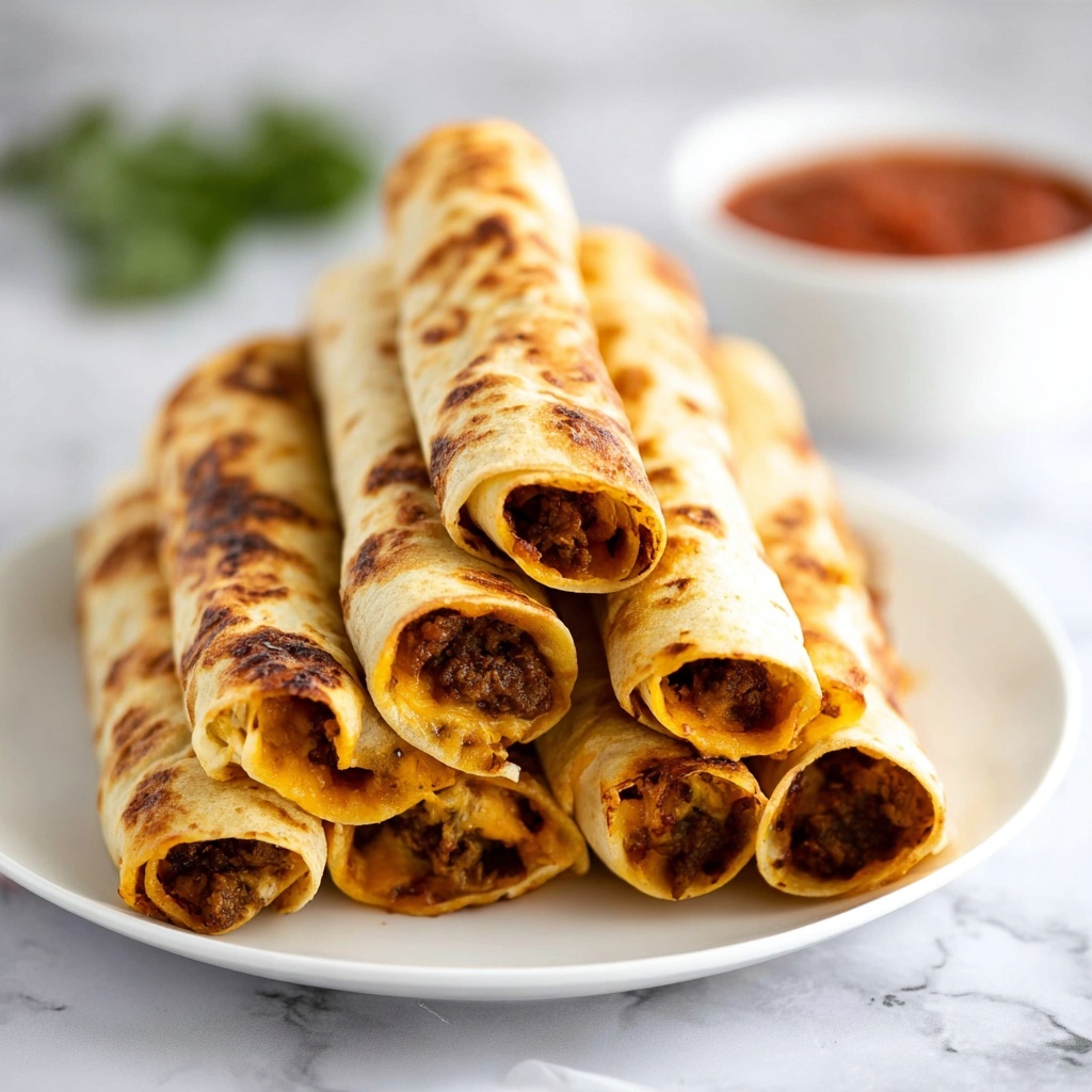 Crisp Bean Burritos Recipe - Recipe Image