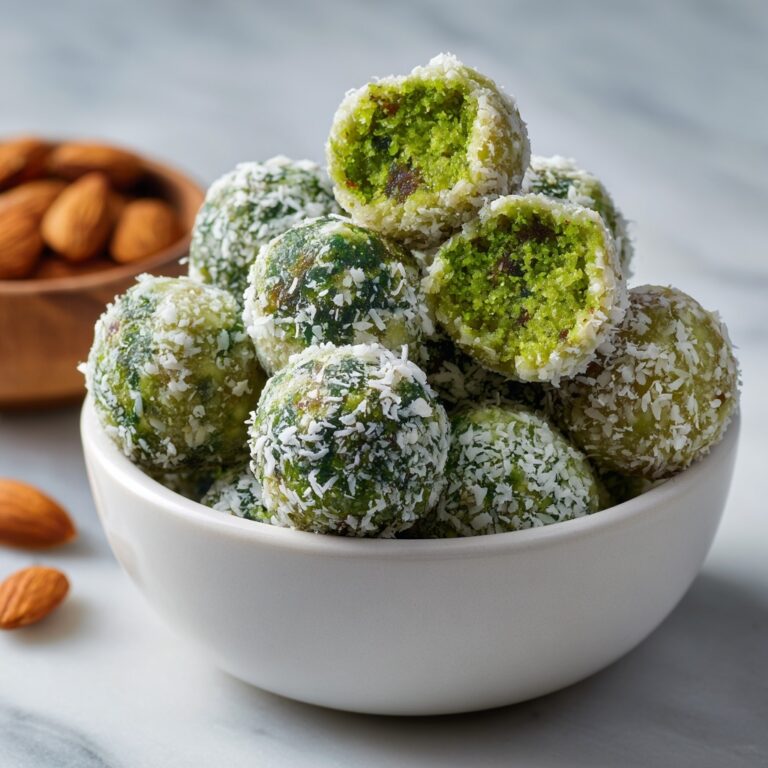 Matcha Coconut Protein Balls for a Quick Energy Boost Recipe