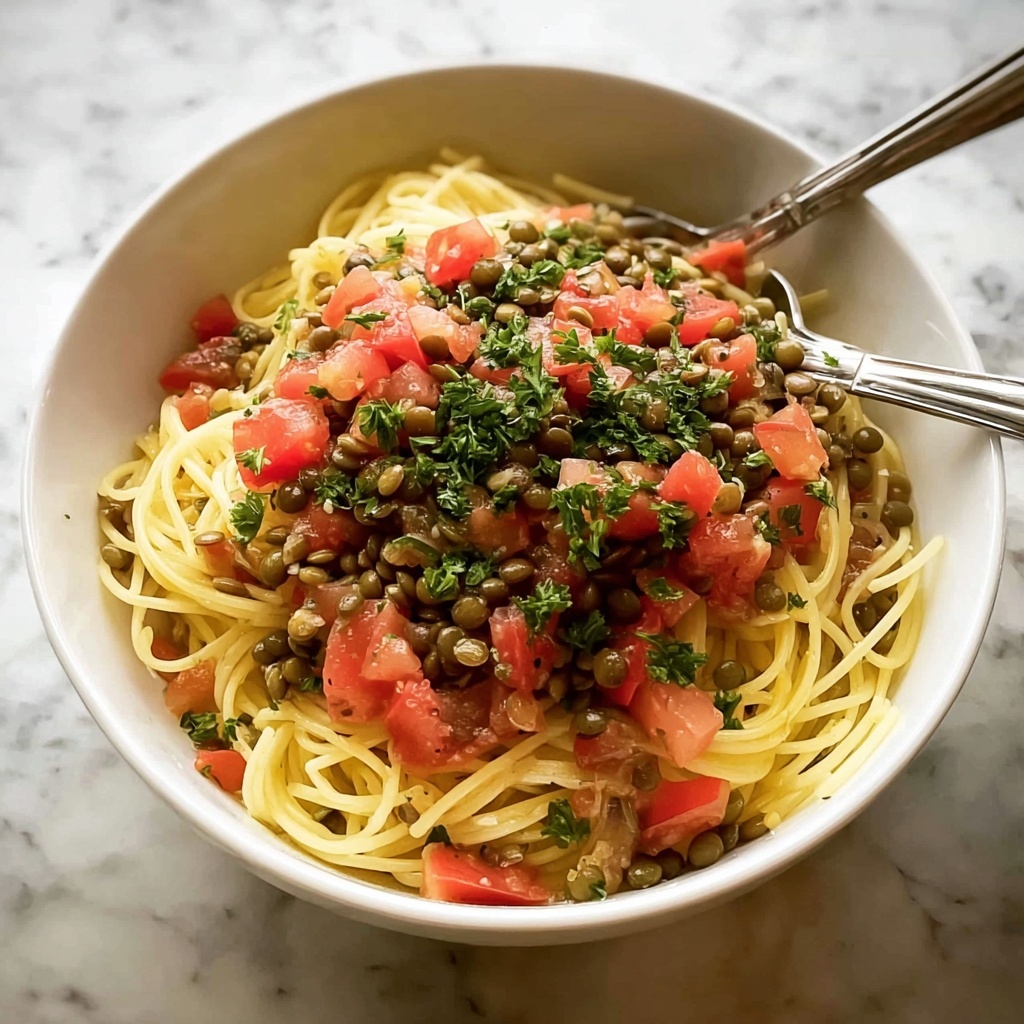 Tomato Lentil Pasta: 5 Savory Steps to Pure Comfort Recipe - Recipe Image