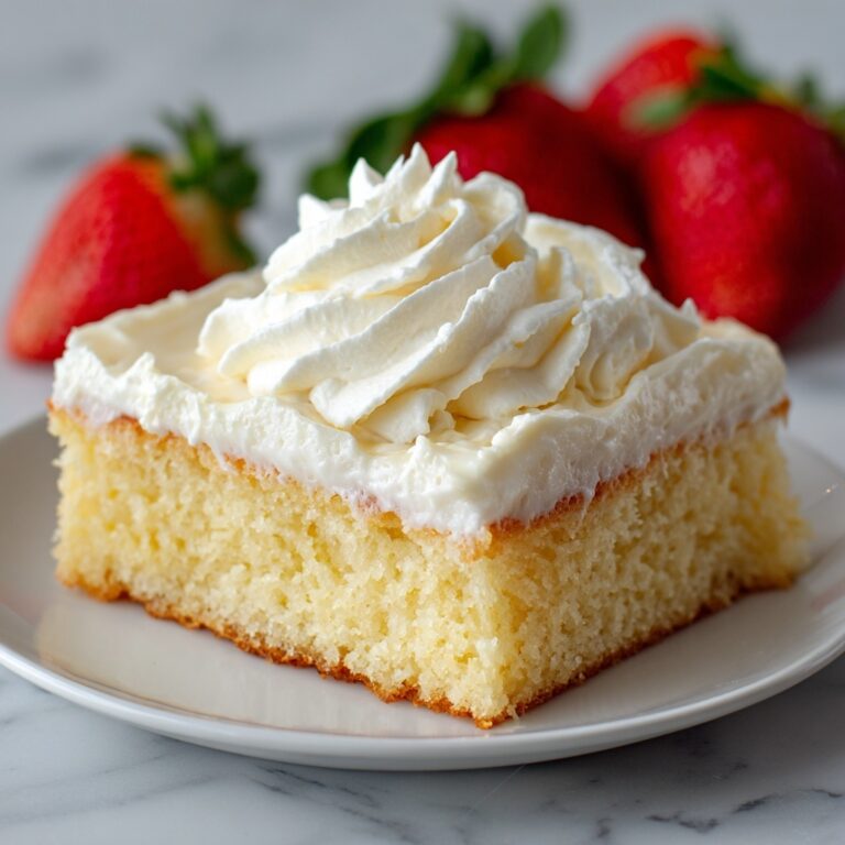 Semi-Homemade Tres Leches Cake Recipe