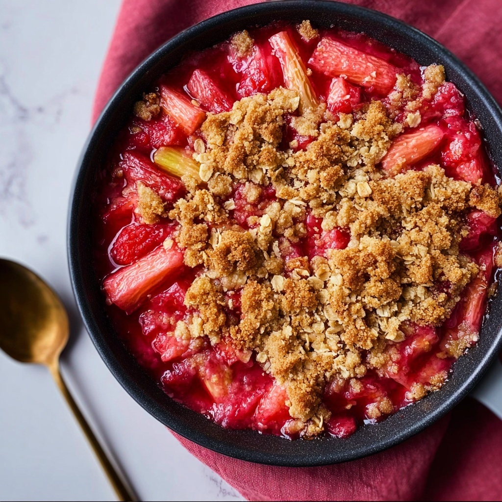 Rhubarb Crisp Recipe - Recipe Image
