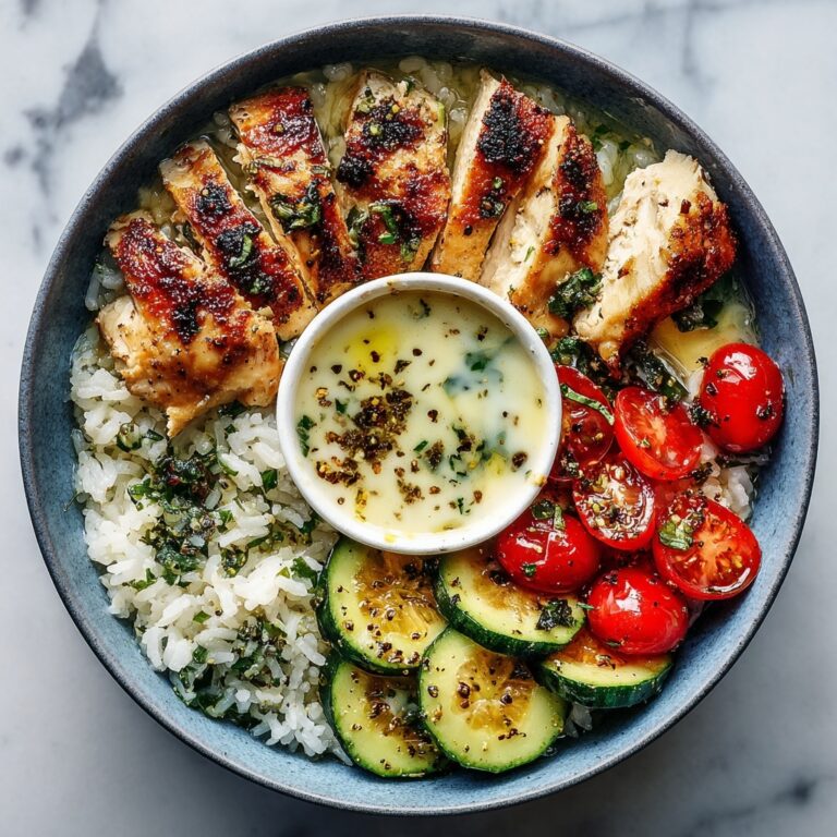 Chicken Tzatziki Bowls Recipe