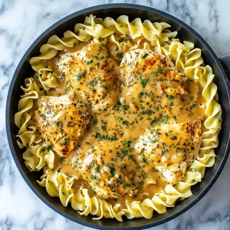 One-Pan Chicken with Buttered Noodles Recipe