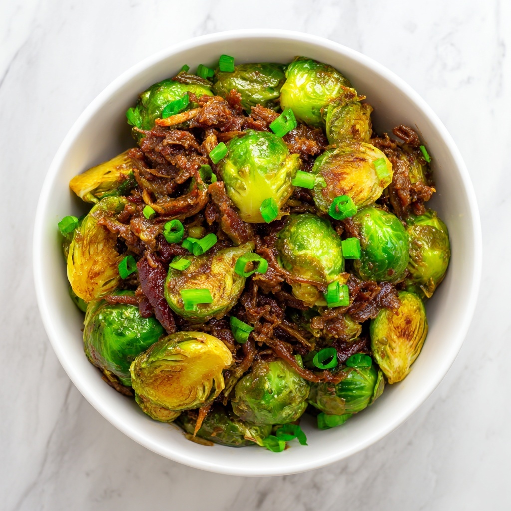 Roasted Brussels Sprouts with Beef: 5 Flavorful Secrets Recipe - Recipe Image
