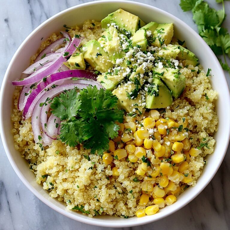 Elote Style Quinoa Salad Recipe
