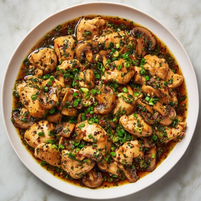 Black Pepper Chicken with Mushrooms Recipe: A Comforting Delight Recipe