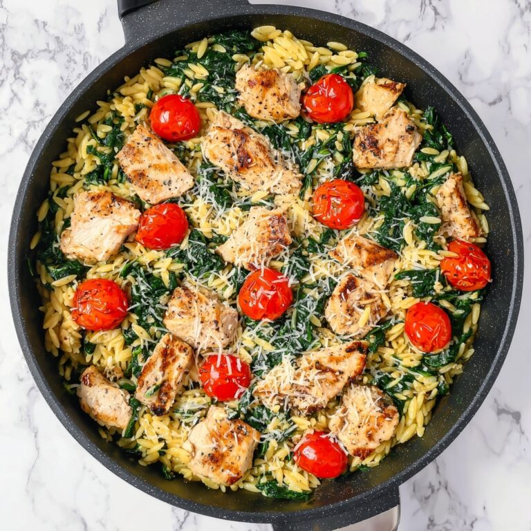 High Protein Chicken Orzo: 30g Protein for a Delightful Meal Recipe