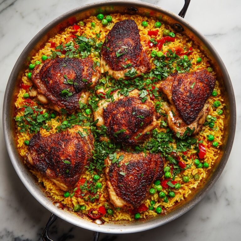 One-Pan Spanish Chicken and Rice Recipe