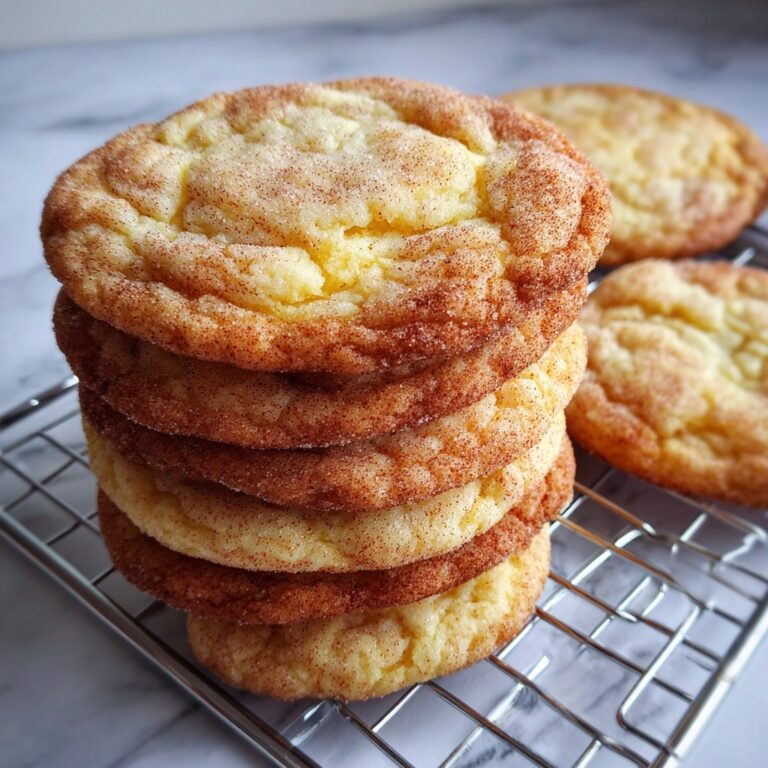 Chewy Pumpkin Snickerdoodle Cookies Recipe