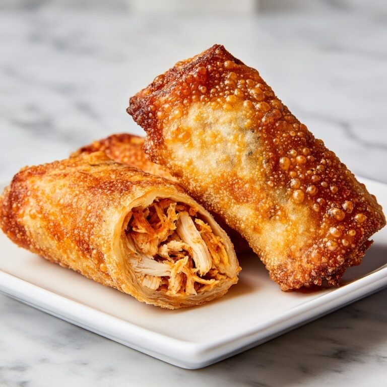 Air Fryer Buffalo Chicken Egg Rolls Recipe