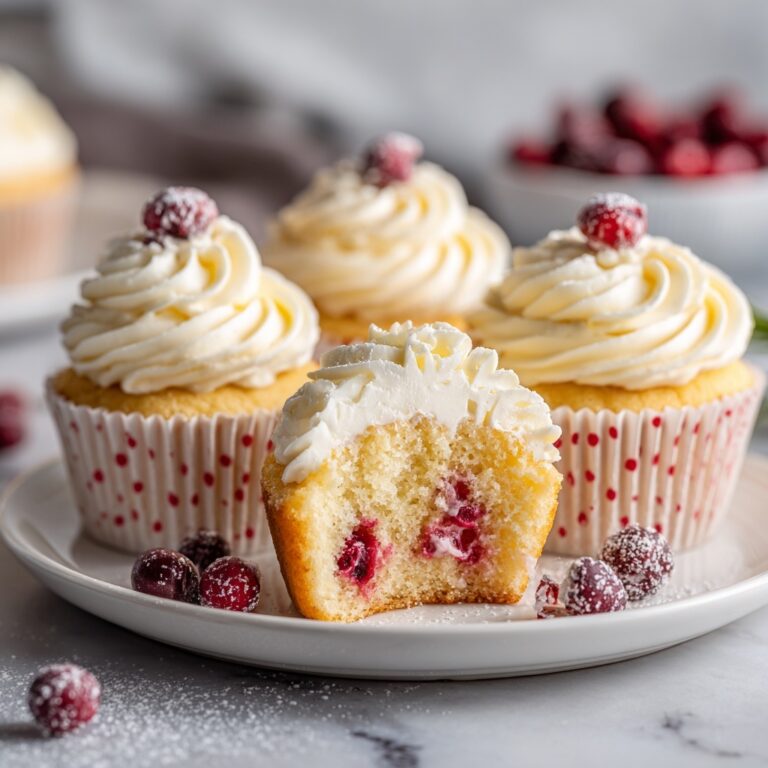 Cranberry Cupcakes: 5 Joyful Bites of Sweetness Recipe