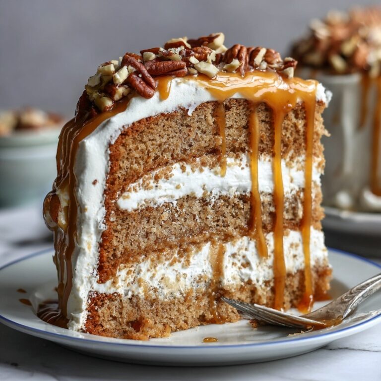 Creme Brulee Caramel Pecan Cake Recipe