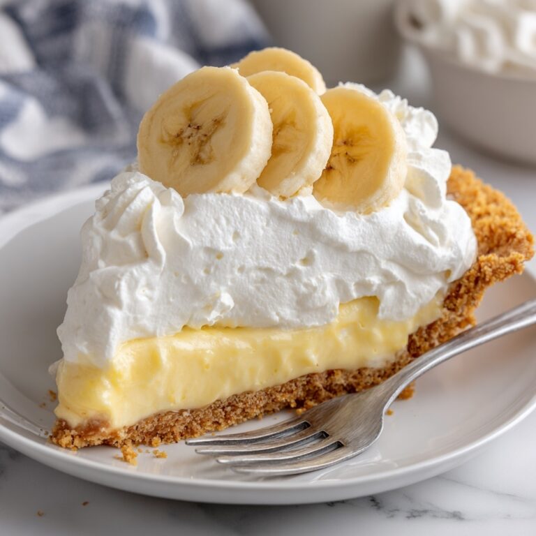 Old-Fashioned Banana Cream Pie Recipe